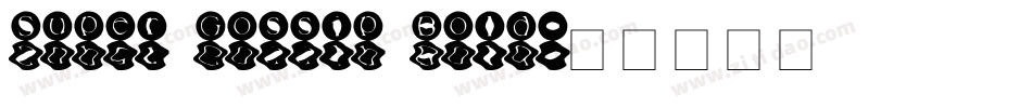 Super Gossip Bold字体转换
